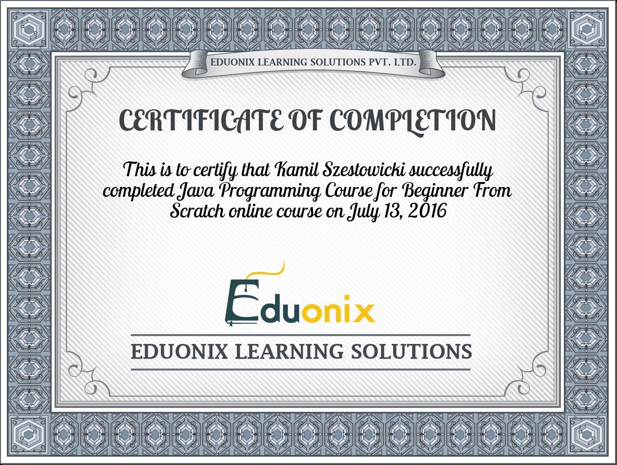 Certificate Images