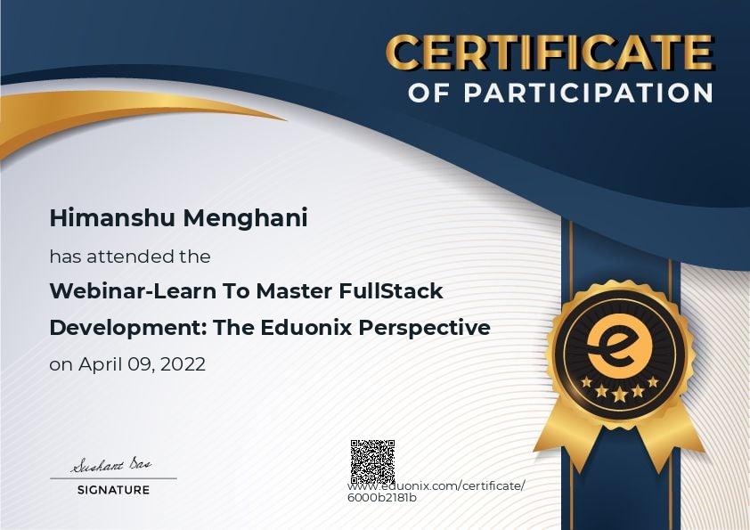 Certificate Images