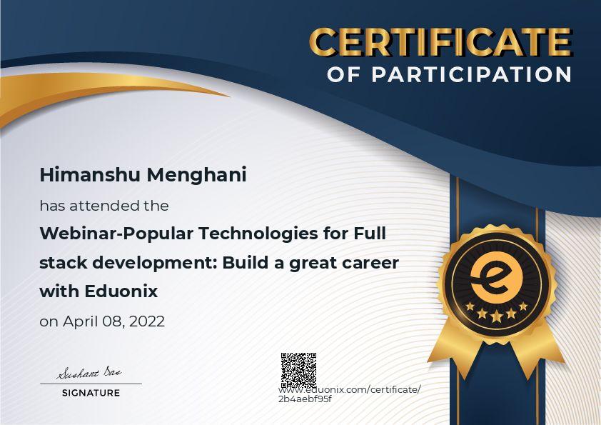 Certificate Images