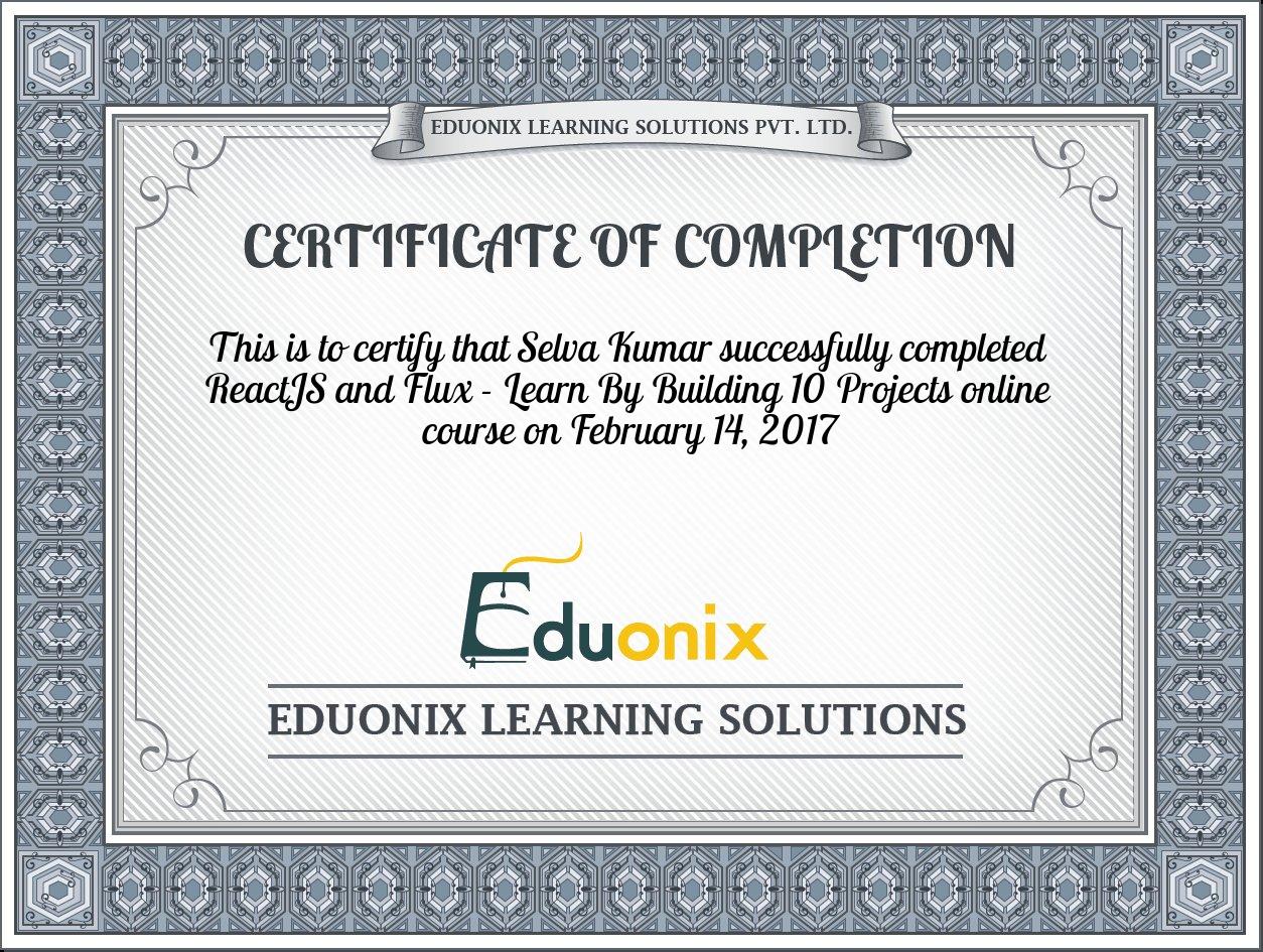 Certificate Images