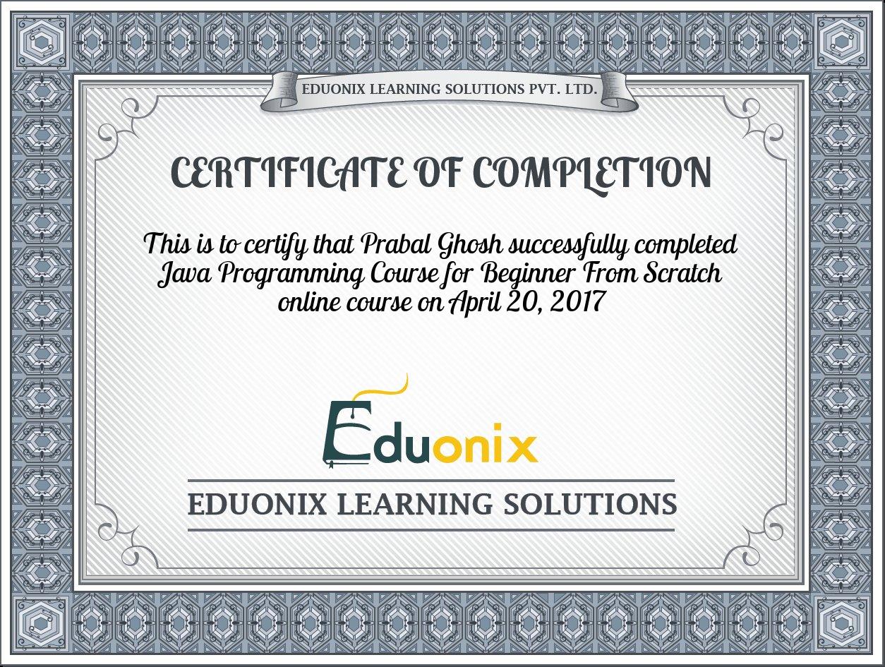 Certificate Images