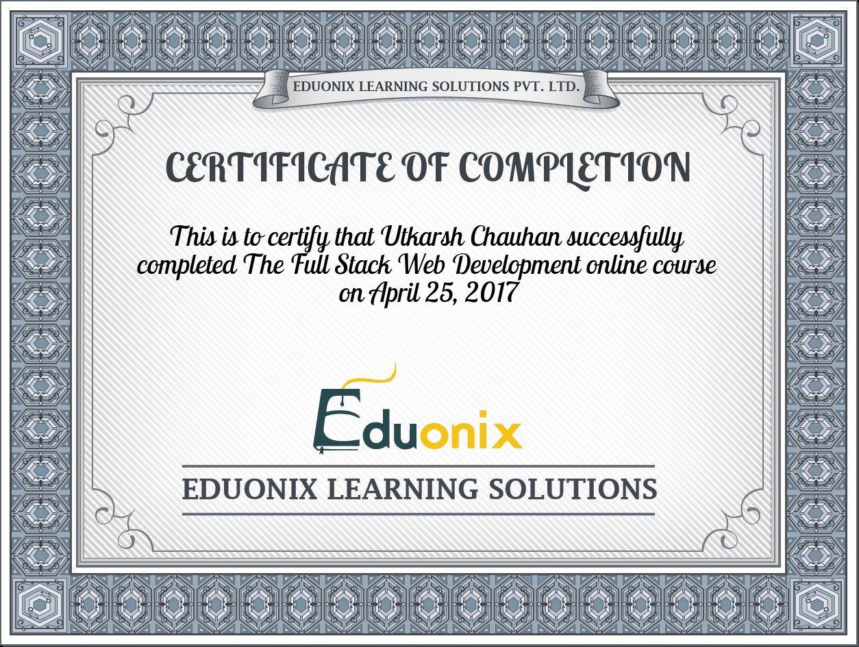 Certificate Images