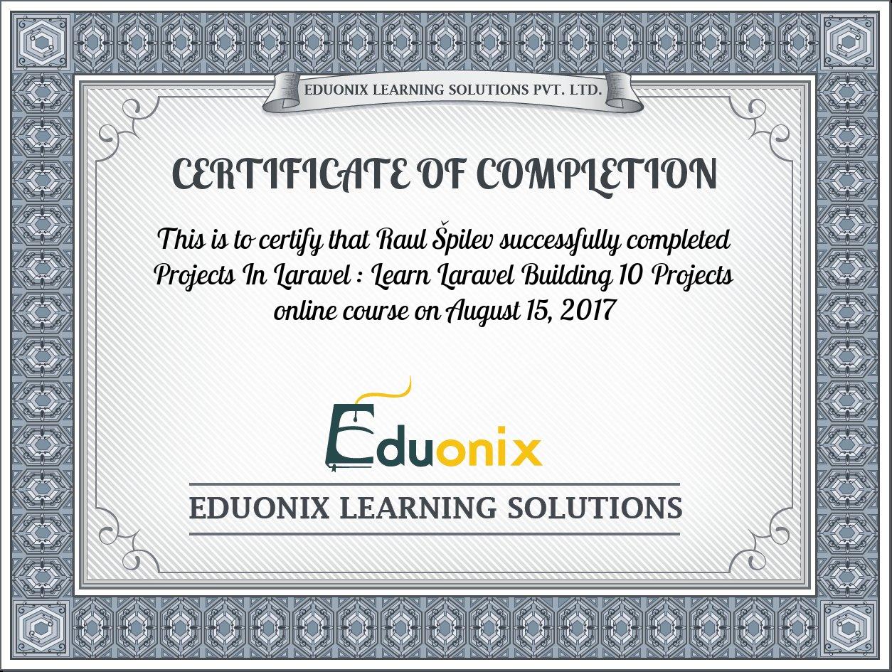 Certificate Images