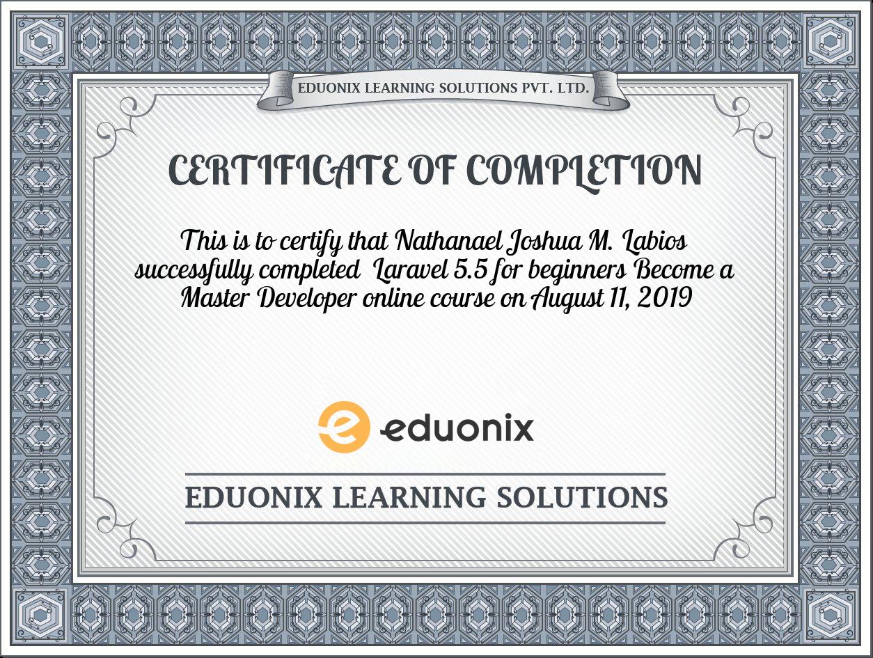Certificate Images