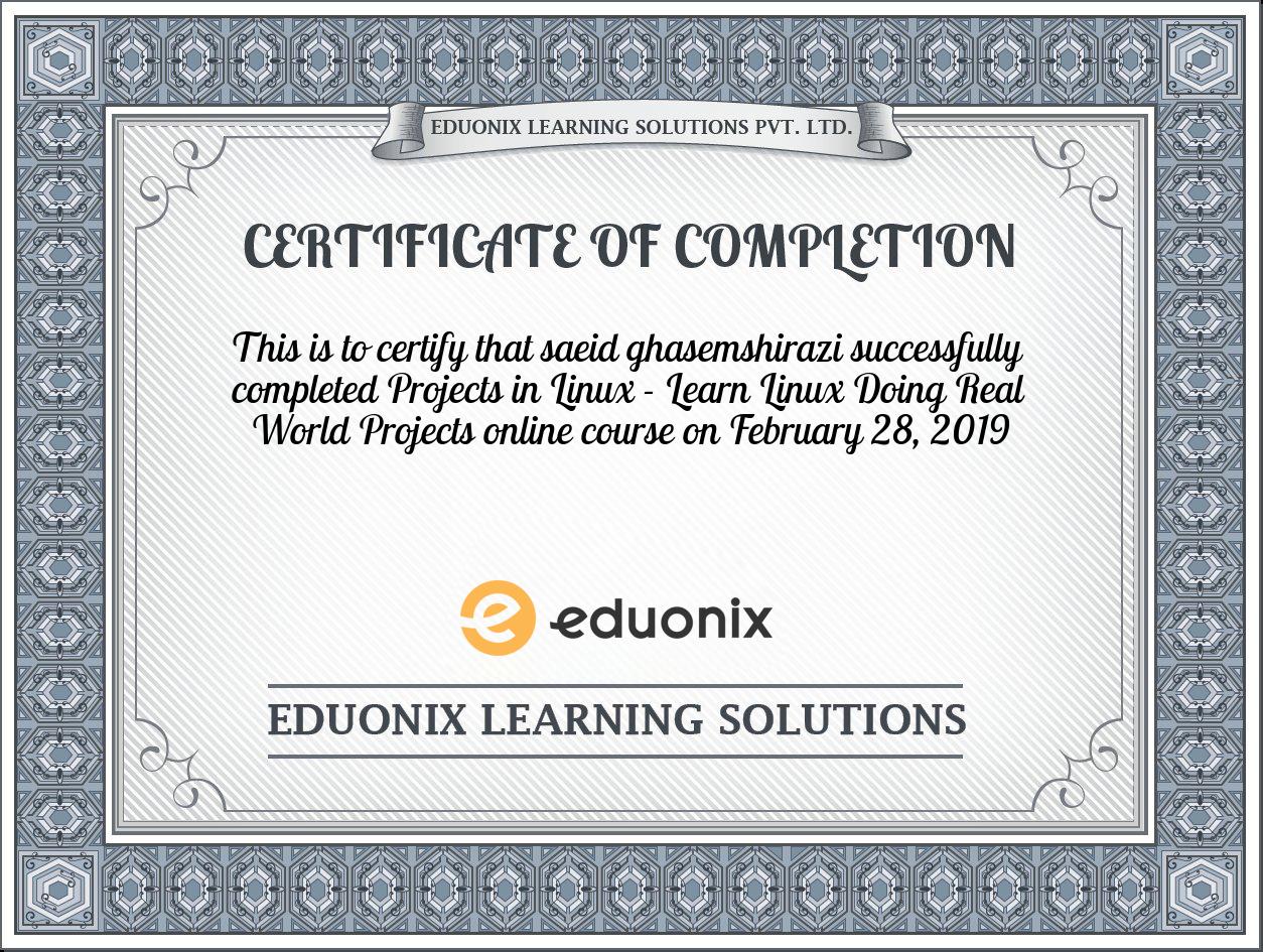 Certificate Images