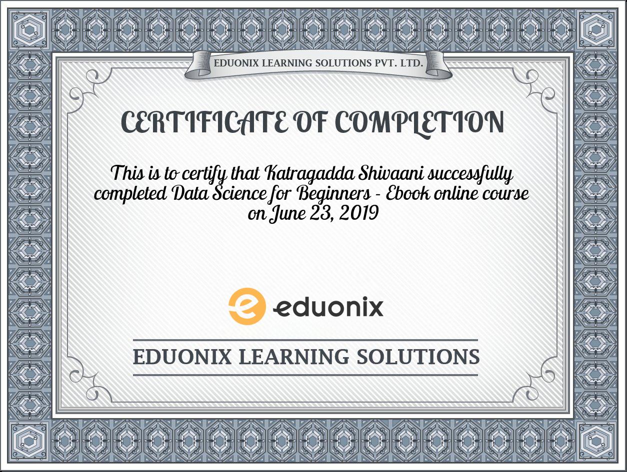 Certificate Images