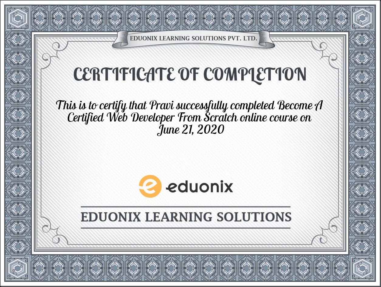 Certificate Images