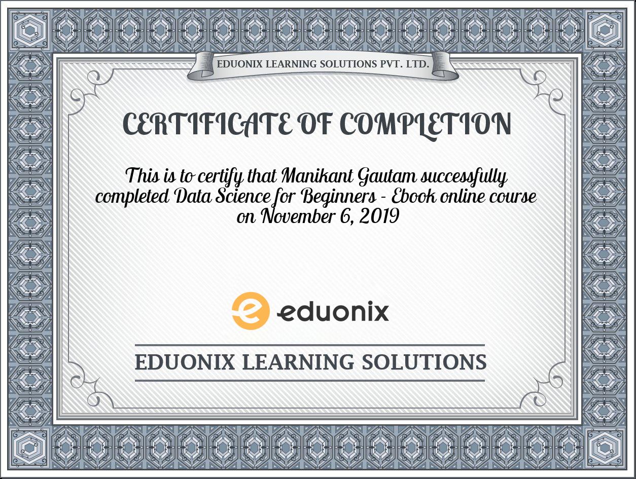 Certificate Images