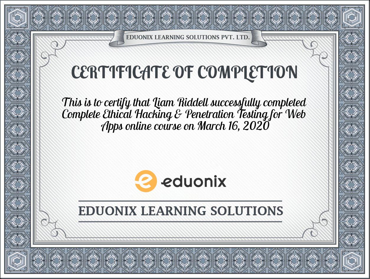 Certificate Images