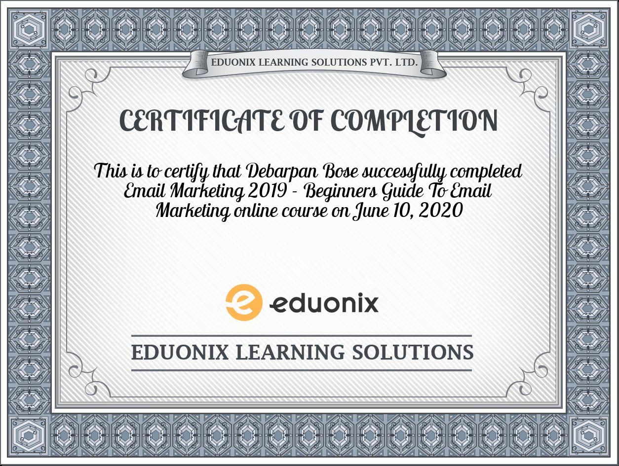 Certificate Images
