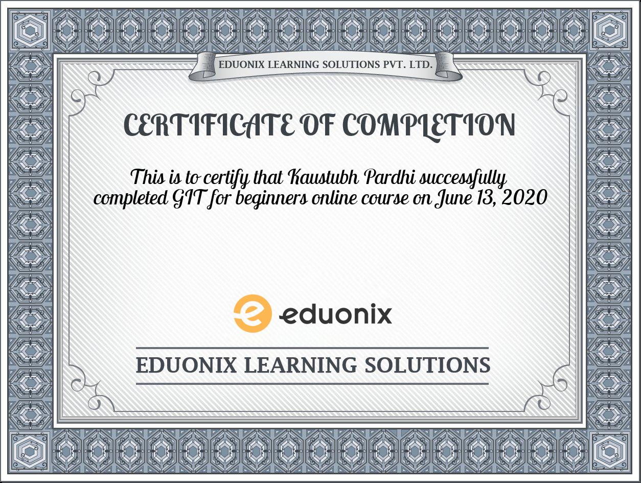 Certificate Images