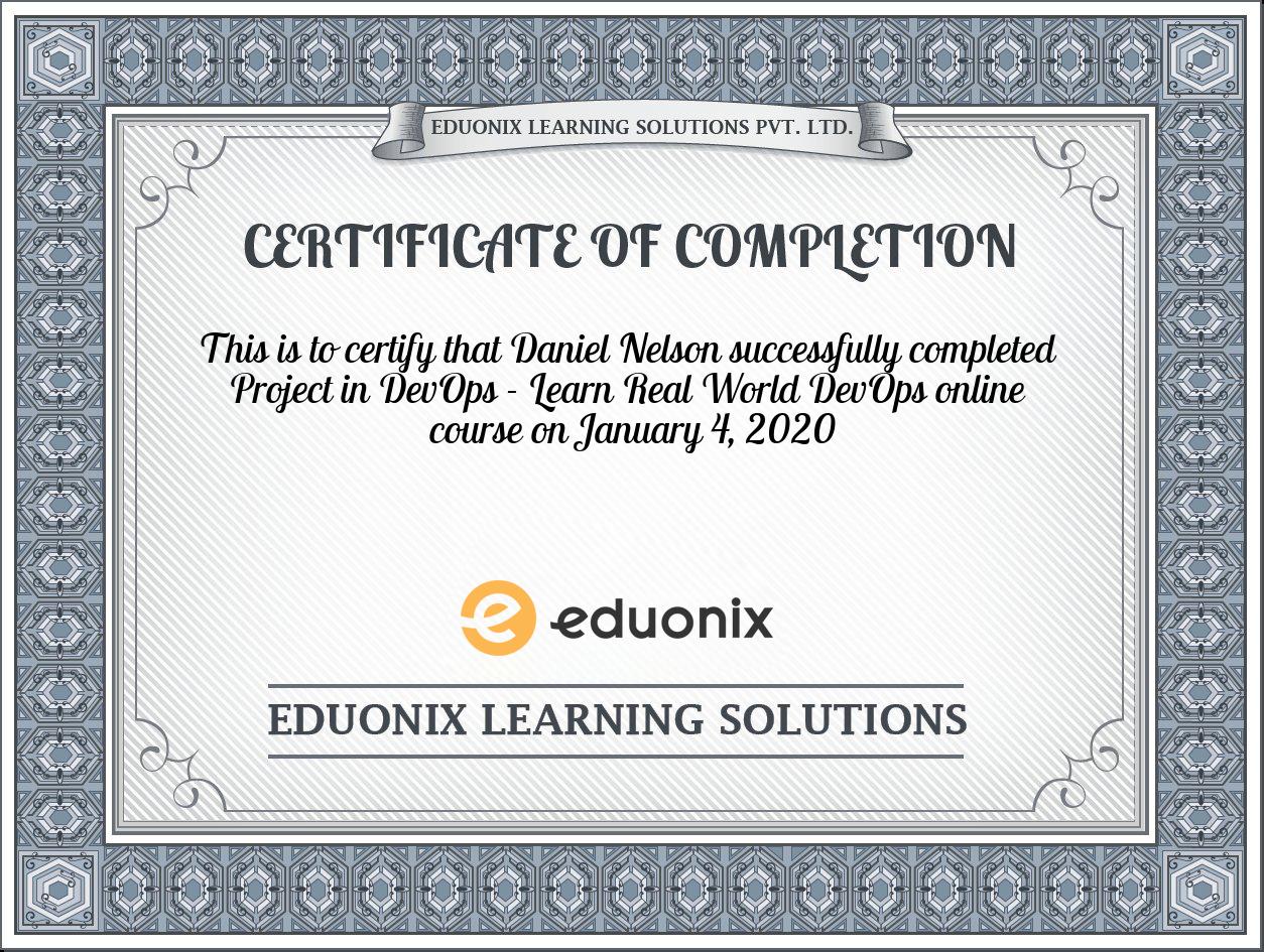 Certificate Images