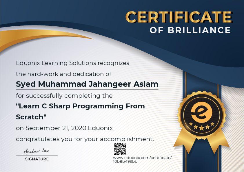 Certificate Images