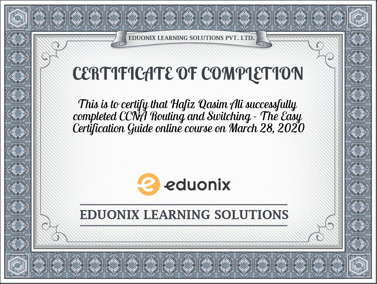 Certificate Images