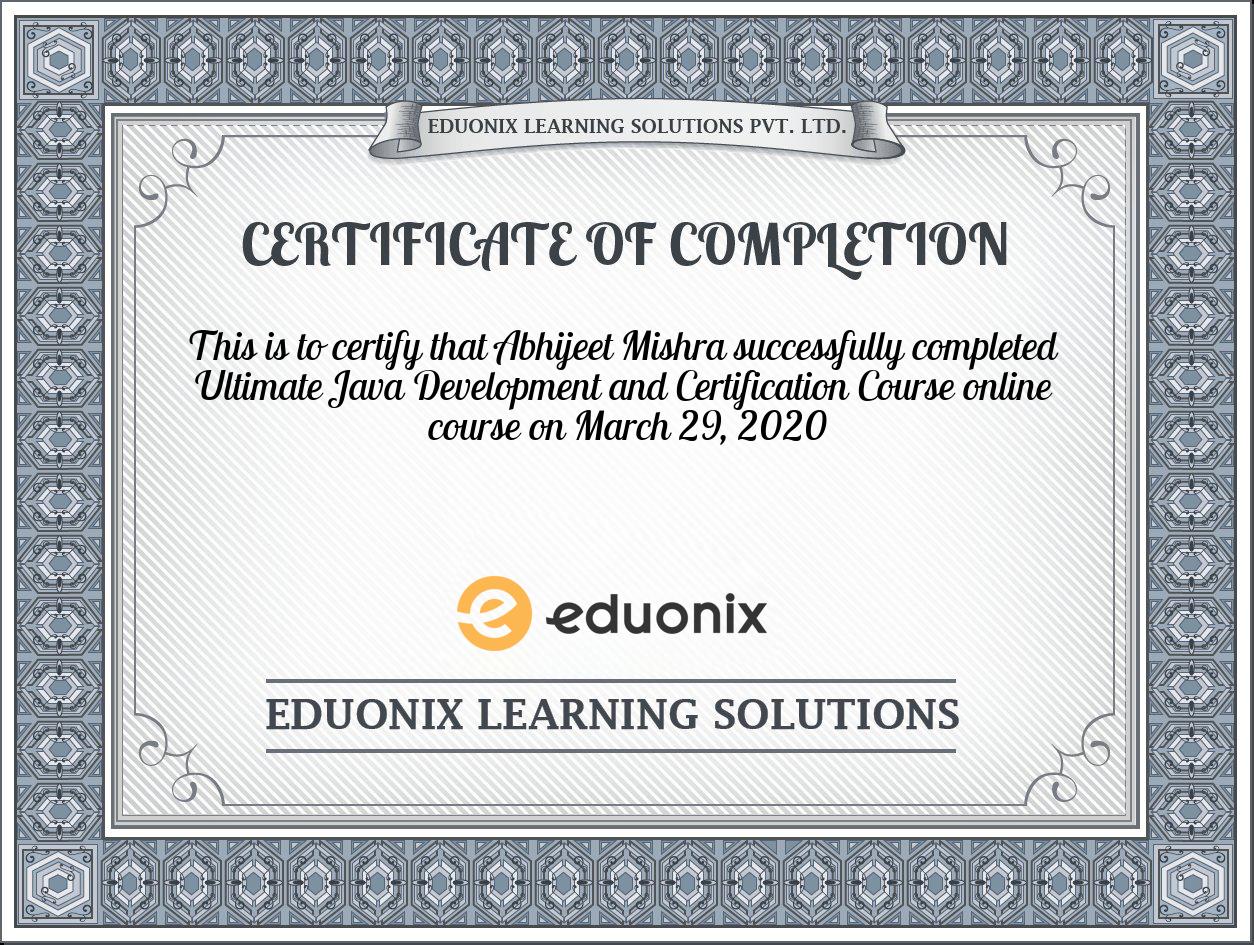 Certificate Images