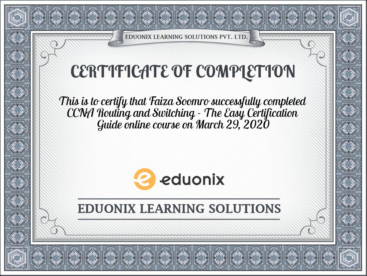 Certificate Images