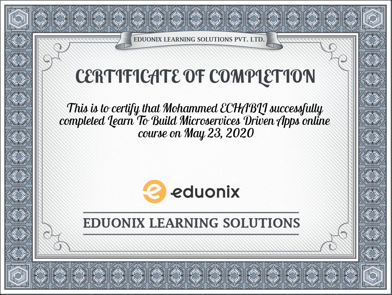 Certificate Images