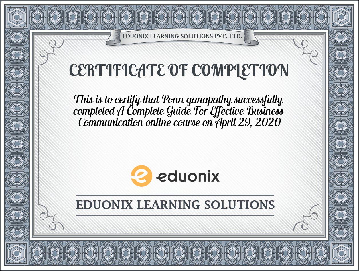 Certificate Images