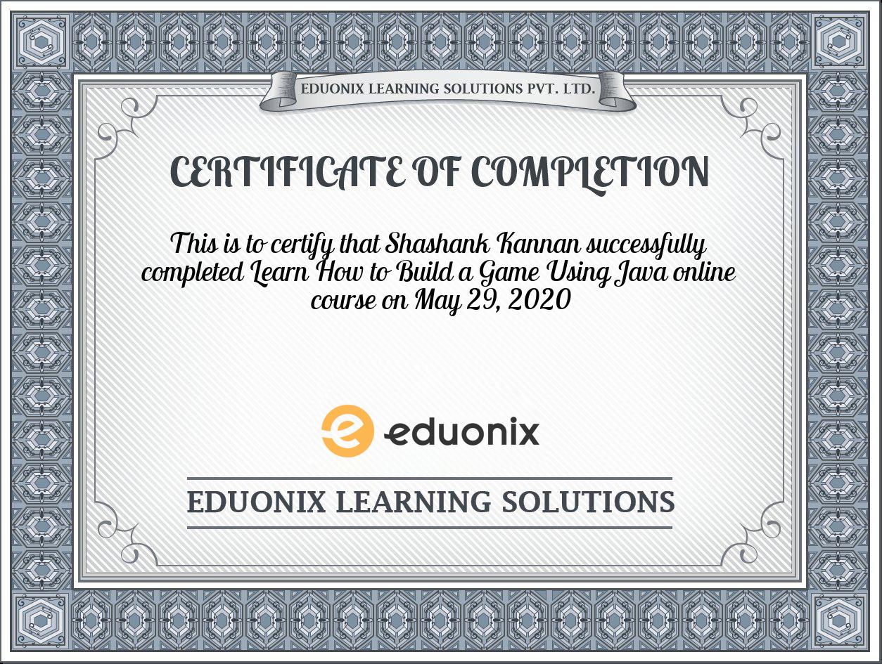 Certificate Images