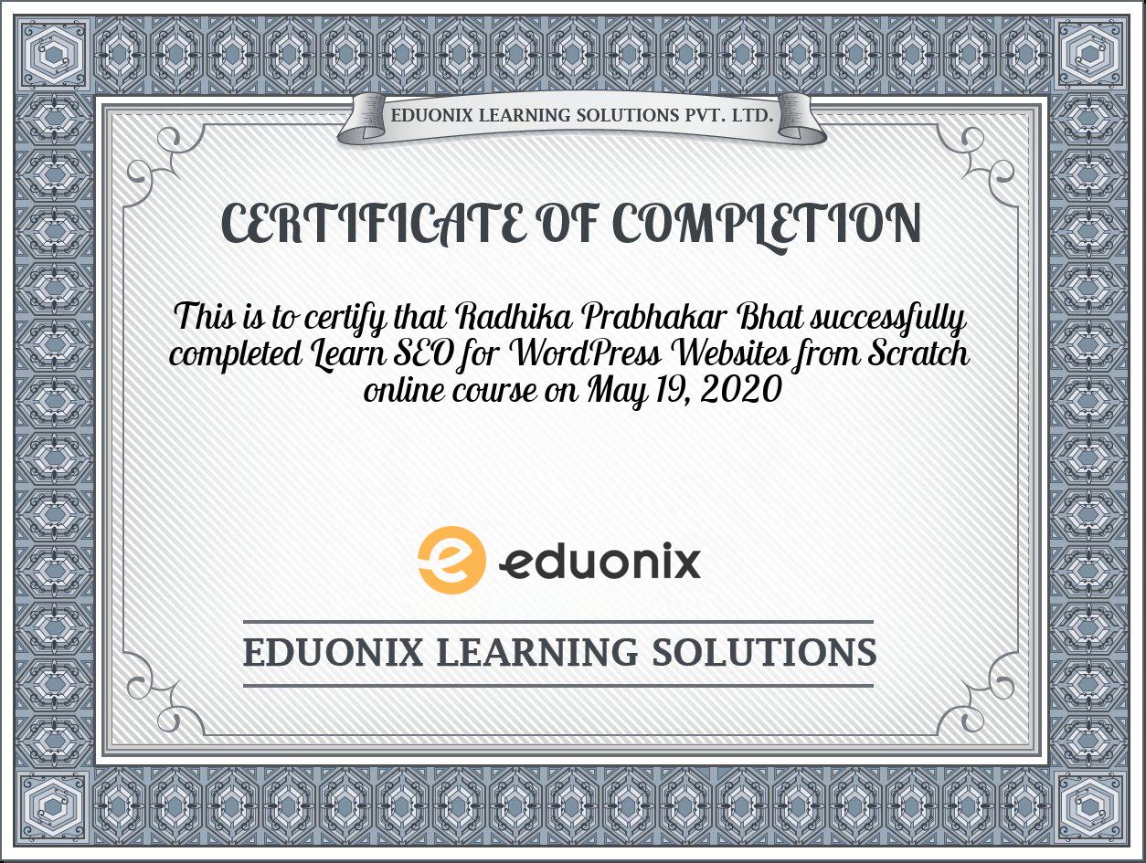 Certificate Images