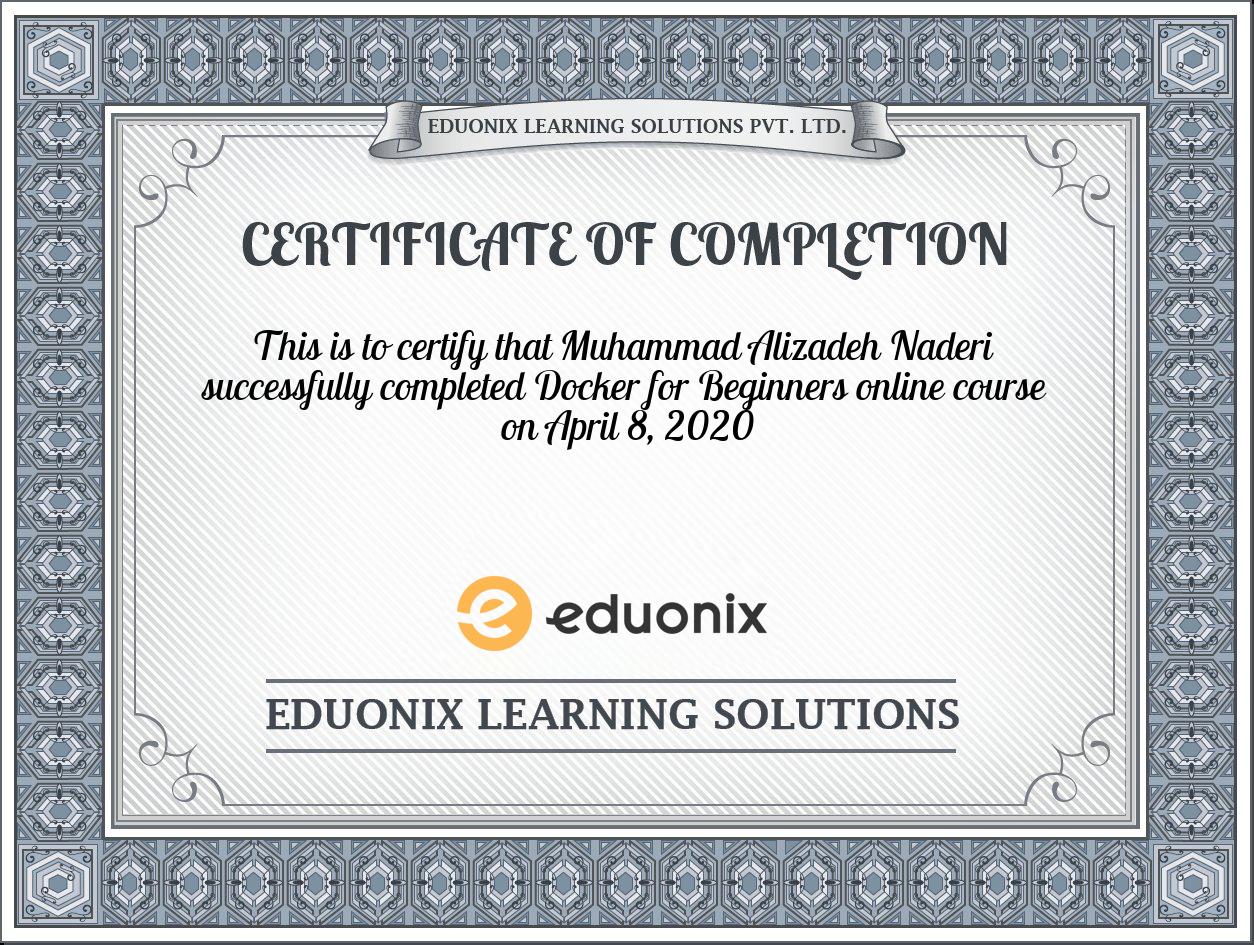 Certificate Images