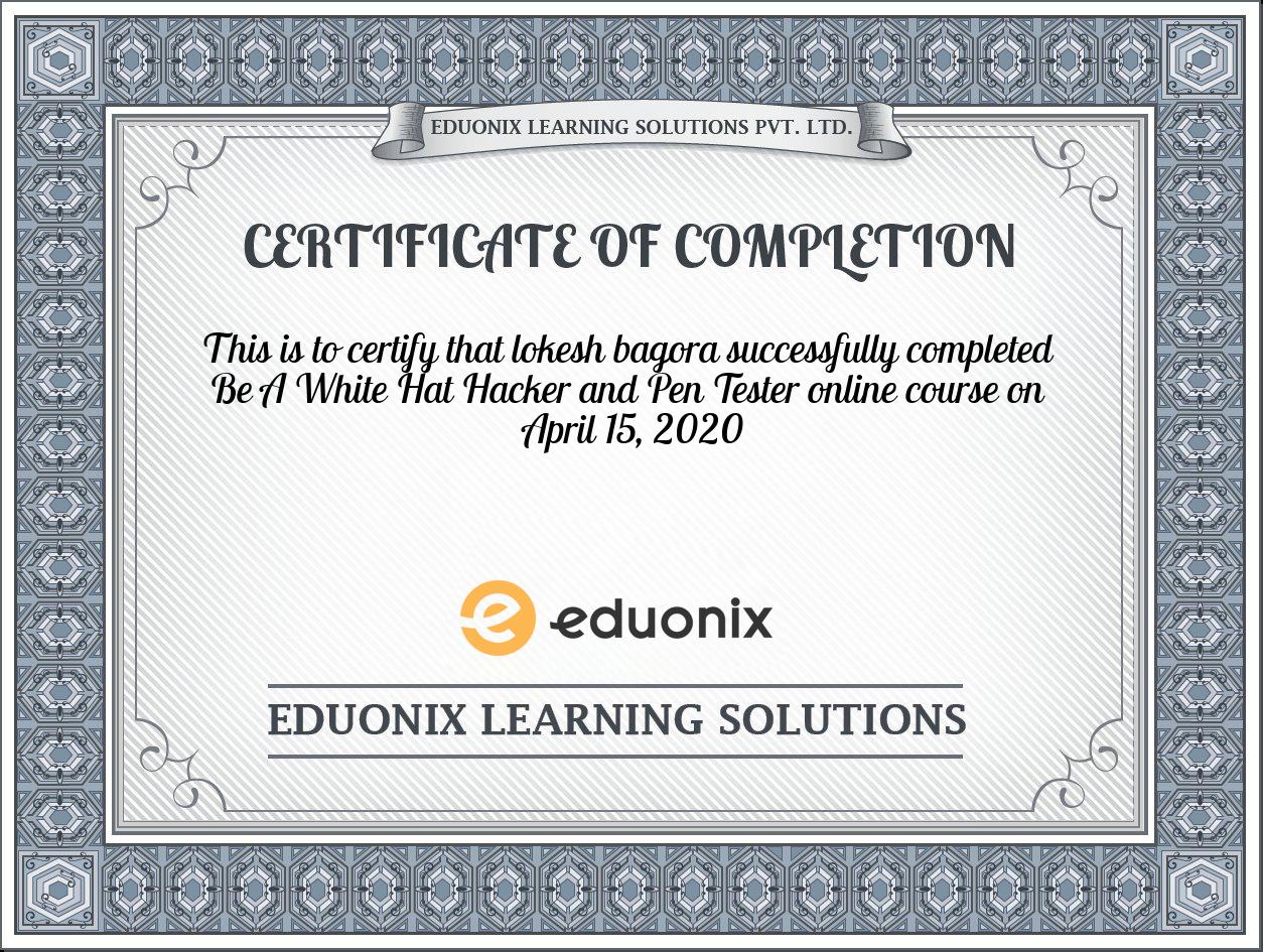 Certificate Images
