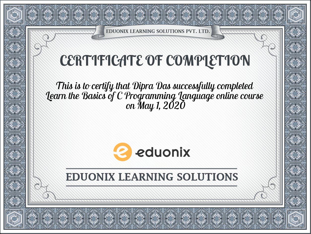 Certificate Images