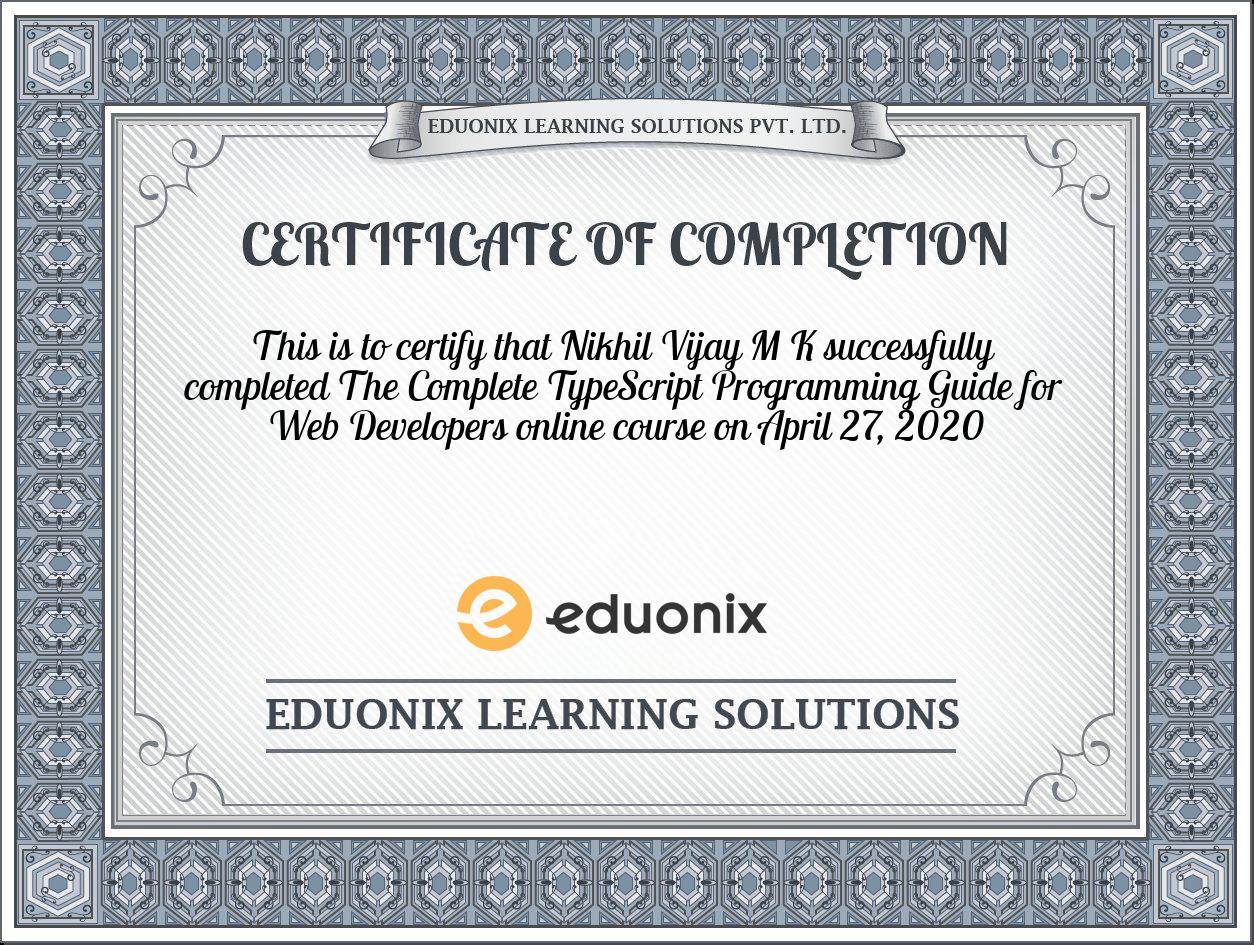 Certificate Images