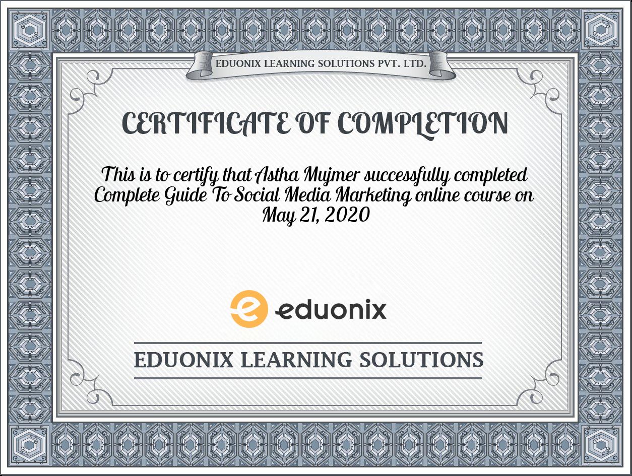 Certificate Images