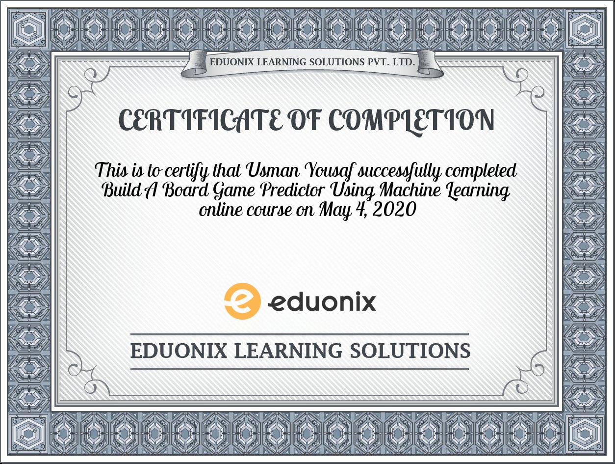 Certificate Images