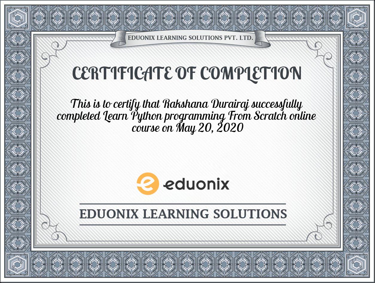 Certificate Images