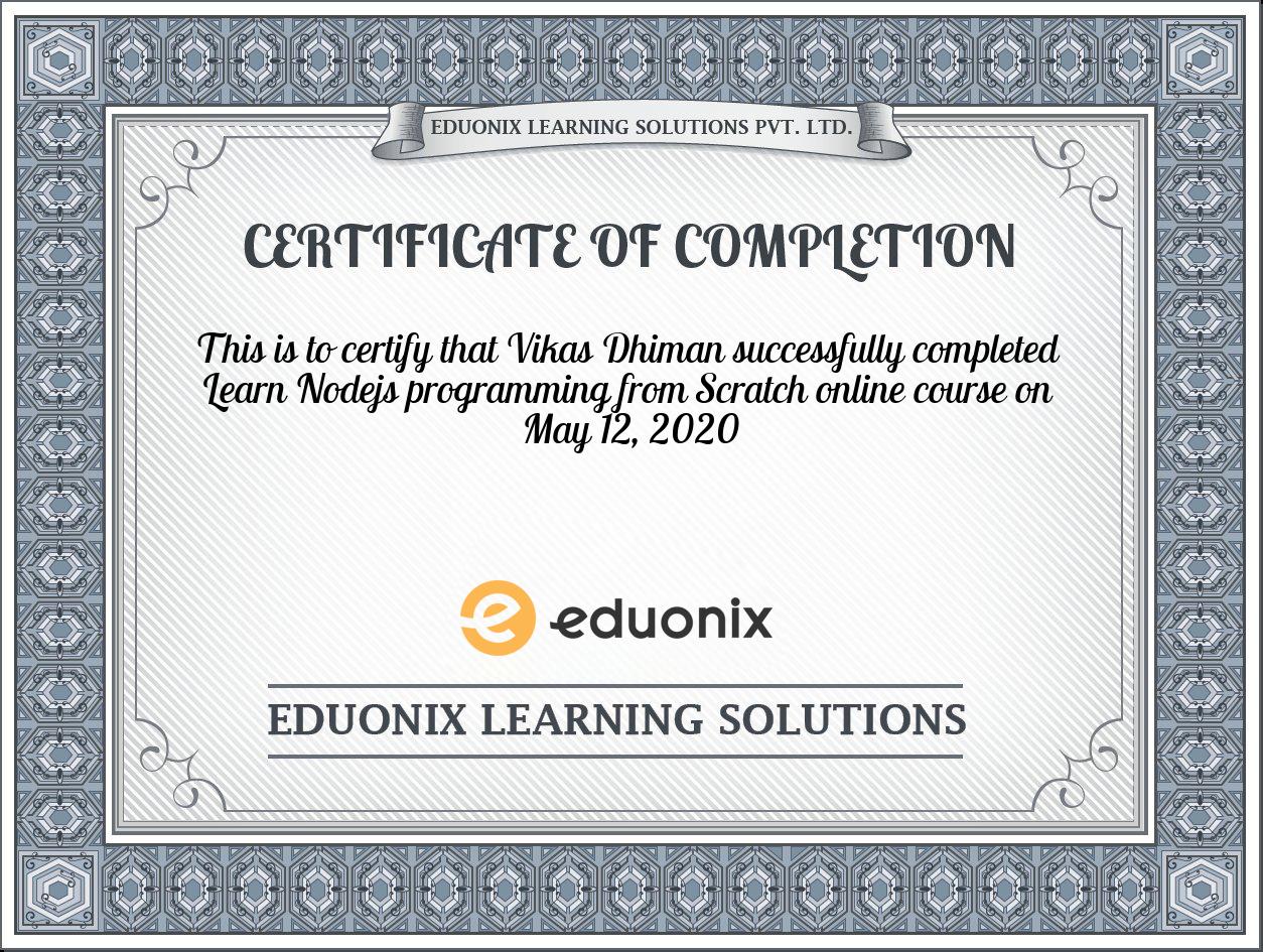 Certificate Images