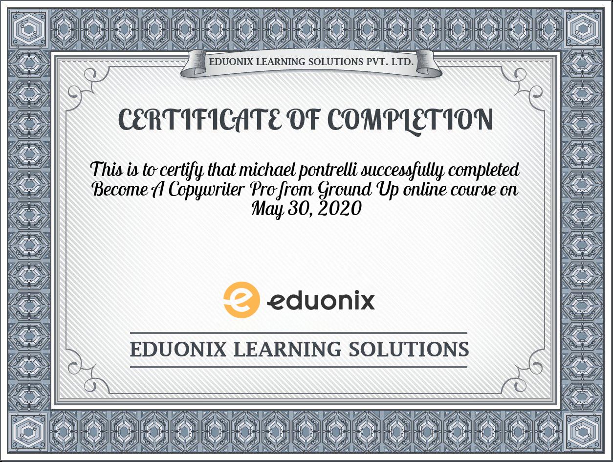 Certificate Images