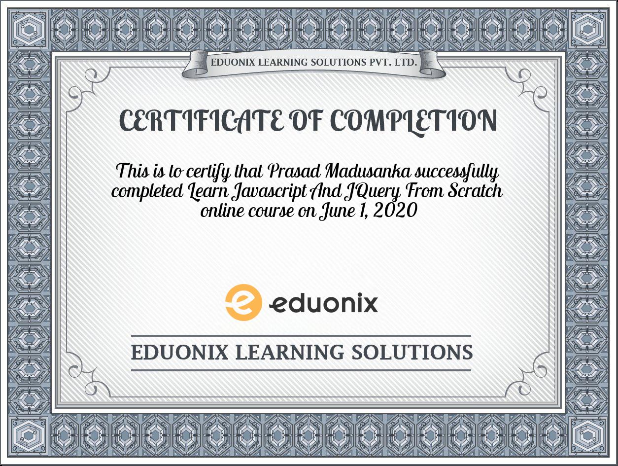 Certificate Images