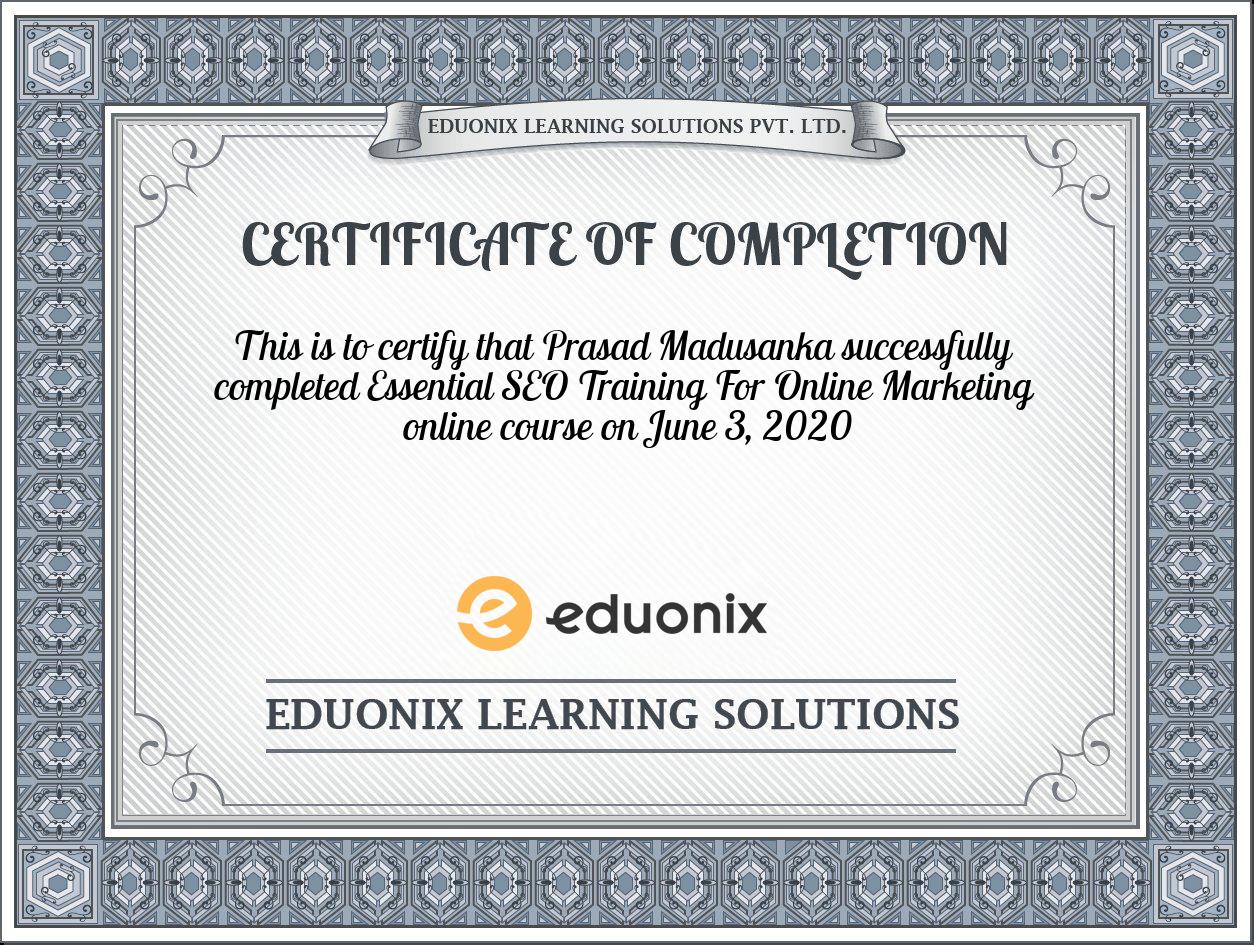 Certificate Images