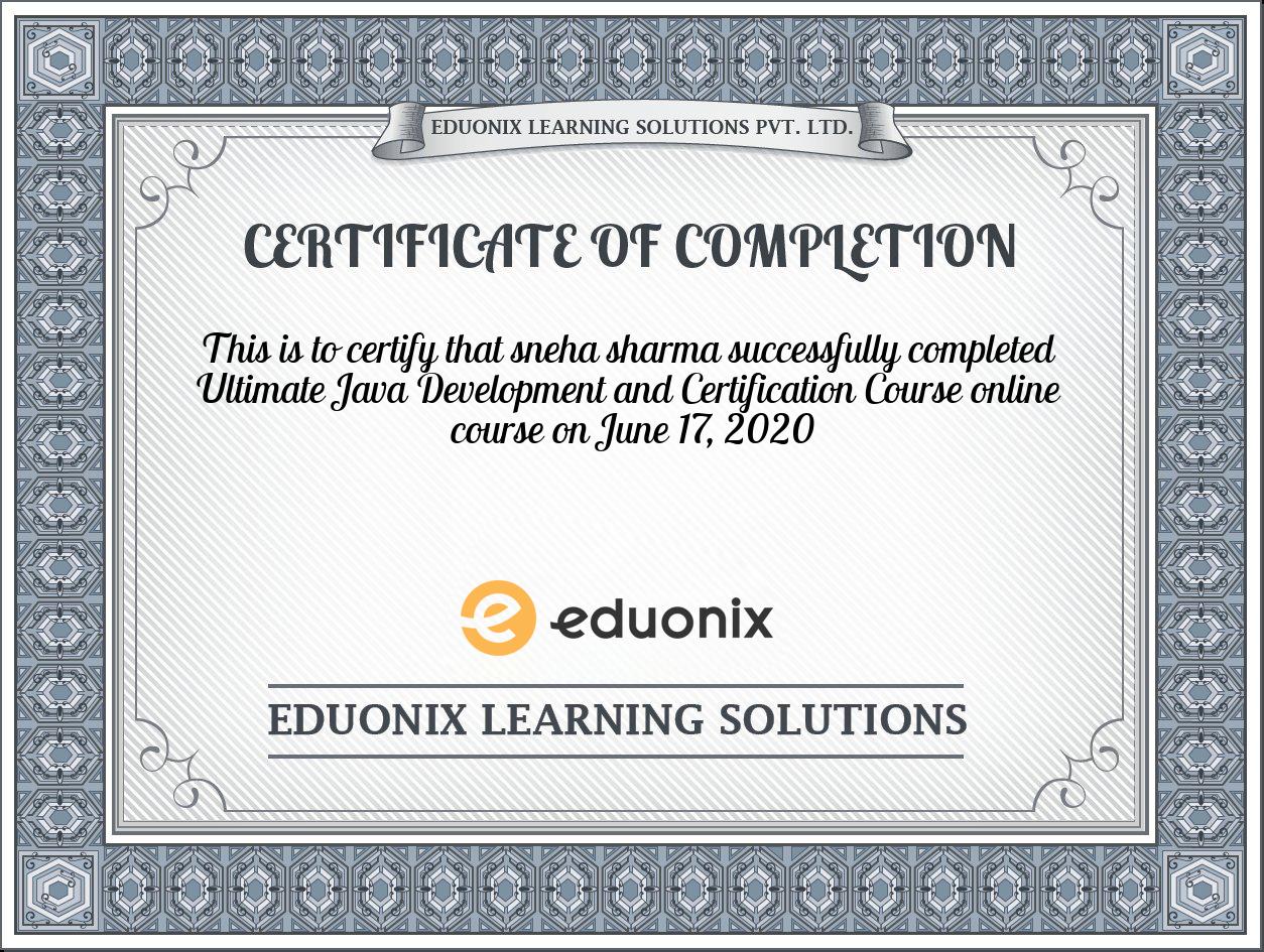 Certificate Images