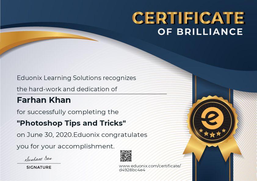 Certificate Images