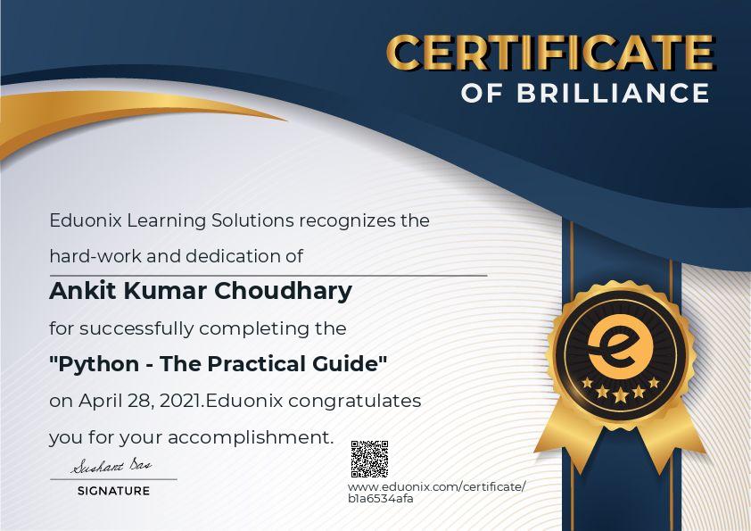 Certificate Images