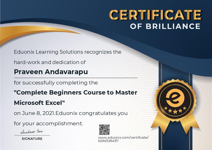 Certificate Images