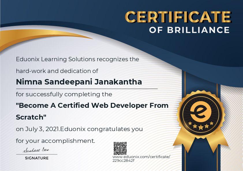 Certificate Images