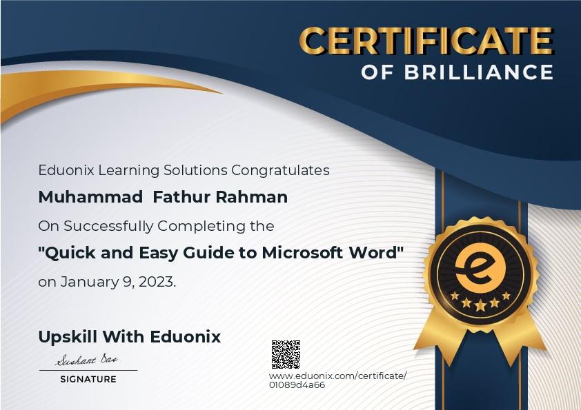 Certificate Images